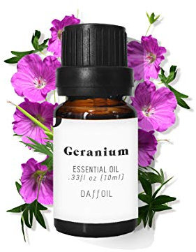 Huile essentielle de géranium 10 ml pure bio 100 % naturelle bio aromathérapie humidificateur