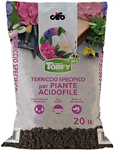 CIFO Terriccio specifico per Piante acidofile Torfy Bio 45 lt