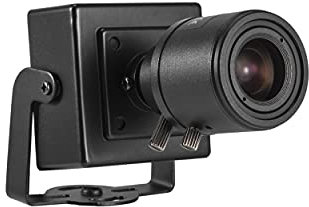 Revotech 3MP Zoom Mini Sicherheits IP Kamera, HD 3MP Kleine Innenkamera 6-22 mm Manuelles Zoomobjektiv P2P H.265 CCTV Videokamera (I712-2 Schwarz)