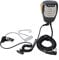 HYSHIKRA Walkie Talkie Handheld Speaker Mic Shoulder Microphone Compatible with Retevis BaoFeng UV-5R 5RA 5RB 5RC 5RD 5RE 5REPLUS Kenwood Radio (with 3.5mm Earpiece) (Type 3)