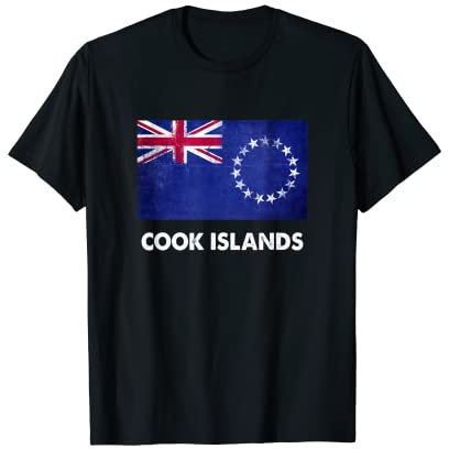 Cook-Inseln Maori Cook-Inseln Flagge T-Shirt