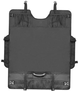 Dickly Large Work Tote Bag Computer Carry Case, 27 inch Oxford Cloth Professional Portable Computer Monitor Case for Business Office, black