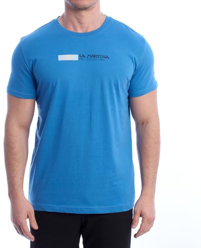 La Martina Kurzarm-T-Shirt mit normaler Passform YMR314-JS206 Herren