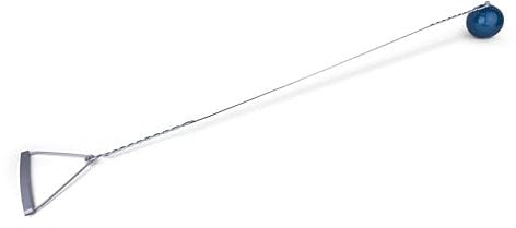 Vinex Wurfhammer für Wettkampf und Training - 2,5 kg - 86 mm - Gusseisen Hammer - WA-Zertifiziert - Inklusive Draht und Griff - Blau