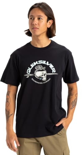 Quiksilver - Skull Lines T-Shirt mit kurzen Ärmeln - Mann