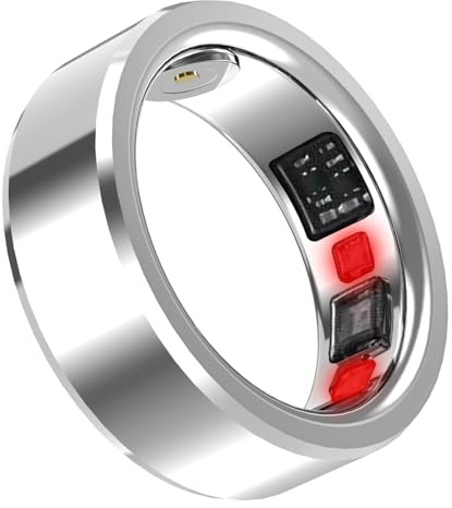 GEERYZHE Smart Ring Health Tracker - sömnövervakning, vattentät fitnessmätare för sport