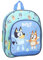 mybagstory Bluey - Mochila para niño, color azul, para niños, escuela, guardería, mochila para niños, mochila para niños, talla 30 cm, tirantes ajustables, idea de regalo, Bluey - Azul, Enfant