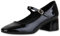 VAN HILL Damen Mary Janes Blockabsatz Lack Klassisch Schuhe 216463 Schwarz Lack 40