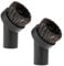 Henry 2 Pack Dusting Brushes, Universal 32mm Round Horse Hair Brush Heads