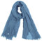 Van Der Rich ® - Schal mit fein gekreppter Oberfläche für Damen und Herren (79-Denim, One Size)