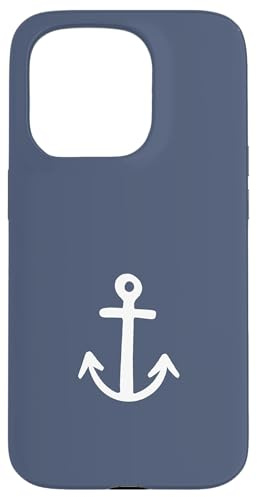 Nautischer Anker Segelboot Schiff Meer Bootfahren Sailor Ocean Hülle für iPhone 15 Pro