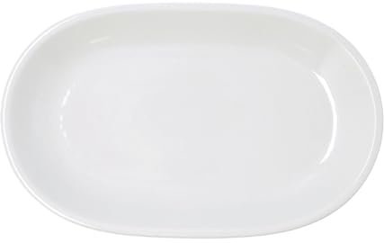 Bidasoa Fuente Oval Harmony Hydrozero de Porcelana 32 x 20cm | Blanco, Porcelana, forma oval, acabado brillo, 32 x 20cm