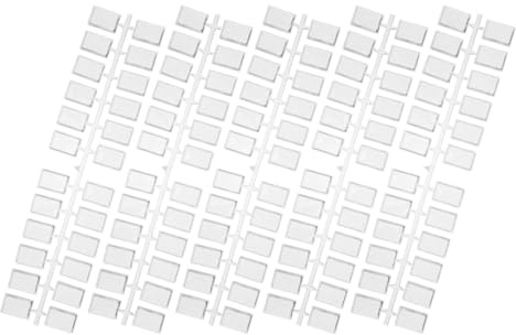 UKCOCO Palette de Présentation Ongles 120 Pièces en Plastique Forme Rectangulaire Plate, Nuancier Complet pour Séance de Manucure et Usage DIY