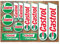Ti El Es Castrol Aufkleber Set 12 Motorrad Auto Motorsport Race Aufkleber Rally Moto GP TT 12 Laminiert Stickers