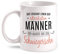 Fashionalarm Tasse Gott erschuf Schwiegersohn beidseitig bedruckt mit Spruch | Geschenk Idee zum Geburtstag Heirat Hochzeit | Bester der Welt, Farbe:weiß