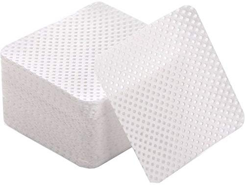 DND White Lint Free Nail Wipes - (Pack Of 50) (DND05)