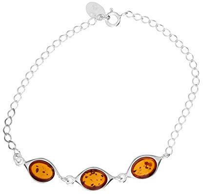 Armband - Canissa - Silber 925/000 - Bernstein