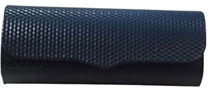 ZKYUCHUN Brillenetui Gläser Fall, Oval, Myopie, großes Mauerwerk Gitter, Druckkasten, Eisen, Eisen-Farbe3.