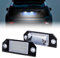 OZ-LAMPE LED Kennzeichenbeleuchtung für Fo-rd Focus Cmax MKII MK2, Kennzeichen mit CAN-Bus, Nummernschildbeleuchtung LED, 2 Stücke