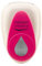 Vaessen Creative 21437-079 Motivstanzer Tropfen Jumbo, 50 x 35 mm, Kleiner Motivlocher Aus Metall und Plastik, Ausgestanztes Motiv, Zum Basteln Mit Papier, weiß/rosa, 3.3 x 5.1 cm
