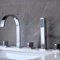 5 Loch Armatur Badewannenarmatur Wannenarmatur Wasserfall Mit Handbrause Wasserhahn Badewannen Einhebelmischer Armatur Badewanne Wasserhähne Mischer mit Handbrause Chrom