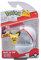 Pokémon PKW2659 - Clip'n'Go Pokéball - Pichu & Premierball, offizieller Pokéball mit detaillierter 5 cm Figur