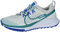 Nike Herren React Pegasus Trail 4 Sneaker, Leicht Silber Mineral Blaugasblau, 42 EU