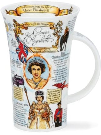 Dunoon Glencoe Mug The Life and Reign of Queen Elizabeth II