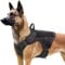 XTrador Special Force K9 taktisches Brustgeschirr Hundegeschirr für mittelgroße und große Hunde mit Griff No Pull Sicherheitsgeschirr verstellbar gepolstert Zuggeschirr (Dunkelgrün, M)