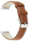 Uhrenarmband feines echtes Leder Ersatzarmband für Fitbit Inspire 2 / Inspire 3