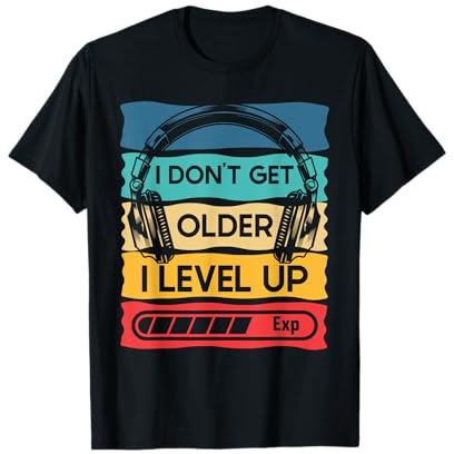 Gaming No Me Hago Mayor Subo De Nivel Gamer Camiseta
