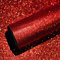 VEELIKE Möbelfolie Glitzer Tapete Rot Glitzerfolie Selbstklebende Folie Glitzer Tapeten Wohnzimmer Glitzerpapier Klebefolie Möbel Wandtapete Rot Dekorfolie Schlafzimmer Wandtapete Luxus 40cm×300cm