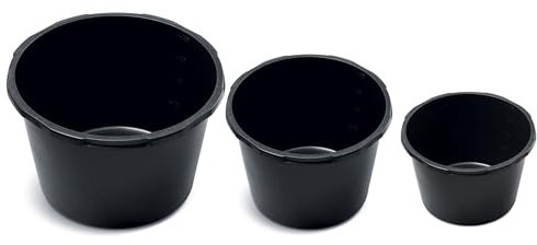 Round Sump Bucket Pond Pebble Pool Polypropylene Tub Garden Water Feature 45L 65L 90 Litres (90L - Large)