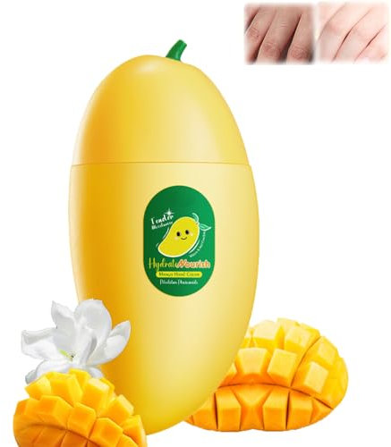 Hand Cream - Magic Food Mango Hand Milk, Mango-Feuchtigkeitshandcreme für Trockene, Rissige Hände und Haut, Koreanische Hautpflege Handcreme, Mango Handlotion mit natürlichem Pflanzenduft (1pc, 50g)