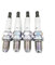 4–6 Stück 12120037607 Platin-Zündkerzen kompatibel mit BMW E46 E39 E60 E61 E63 E64 E38 E83 E53 E36 E85 E52 E65 E66 E67 BKR6EQUP Auto-Zündkerzen(4pcs Spark Plug)