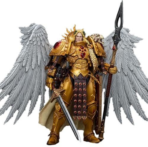 JOYTOY Warhammer 40K 1/18 Action Figure Blood Angels Sanguinius Primarch of the IXth Legion The Horus Heresy Collection Models Gifts