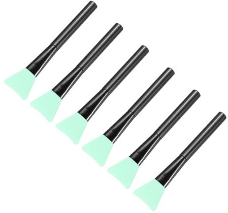 QUARKZMAN Silikon Epoxid Pinsel Blau Applikator DIY Pinsel zum Herstellen von Epoxid Tumbler, Packung mit 6
