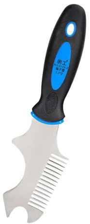 Sharplace Paint Brush Comb Paint Can Opener Replace W Hanging Hole Ergonomic Handle Home DIY Decorating Brush Roller Cleaner Tool