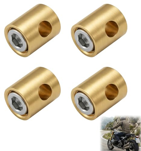 Prisionero Cable Acelerador Moto Universal Escañacables Abrazadera Gas Freno Embrague Repuestos Motoazada Scooter Ciclomotor Quad Cortacéspedes Compatible 50cc 2 Ruedas