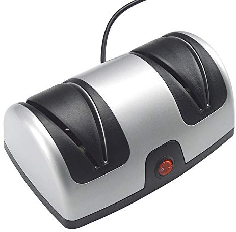 AKT Kitchen Electric Knife Sharpener 3 Stage Multifunctional Automatic Whetstone Fast Sharpening
