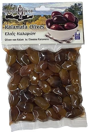 Candia Crop Aceitunas Kalamata Griega, Paquete de 5 x 200 g (Total: 1 Kg)