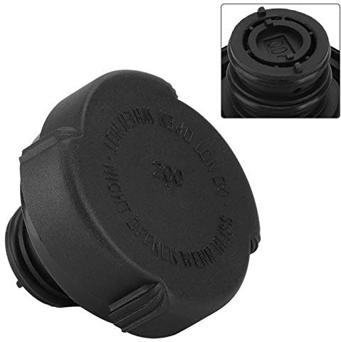 Tapa del tanque de expansión del coche, tapa del tanque de combustible del radiador de agua automático ABS para E36 E46 E34 E39 17111712492