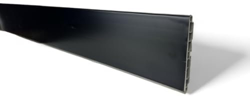 Zócalo PVC para Cocina 2 Metros en Color Negro 15 cm