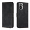 Trugox Handyhülle für Xiaomi Redmi Note 10S Hülle Klappbar Klapphülle mit Kartenfach Handytasche Handy Schutzhülle Tasche Leder Wallet Flip Case Slim Book Cover - Schwarz