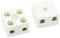 PATIKIL 2 Vie 10A Ceramica Terminale block, 2pz Alta Temperatura Porcellana Ceramica Connettori per Elettrico Filo Cavo