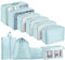 Koffer Organizer Set, 10 Stück Packing Cubes for Suitcase Travel Accessories Kofferorganizer Set Kleidertaschen Packwürfel Kosmetik Travel Organizer Packtaschen für Koffer