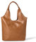 The Drop Morgan Soft Hobo Tote Tragetasche, Cognac, One Size