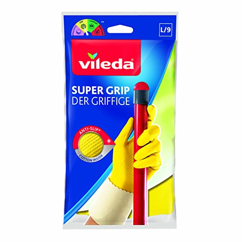 Gummihandschuh Vileda Der Griffige Universal Grip, L, groß