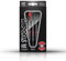 TARGET Vapor 8 Black Steeldart 23g Tungsten inkl. Satz Empire®™ Flights (23g rot)