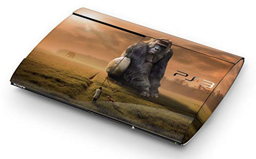Skins4u Aufkleber Design Schutzfolie Vinyl Skin kompatibel mit Sony PS3 PlayStation 3 Super Slim King